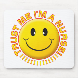 Mousepad A enfermeira confia-me