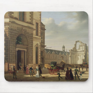 Mousepad A entrada ao Musee de Louvre e St.