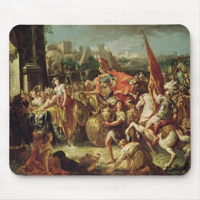 Mousepad A entrada de Alexander o excelente (Frente)