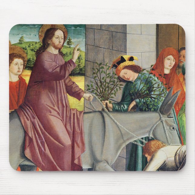 Mousepad A entrada do cristo em Jerusalem (Frente)