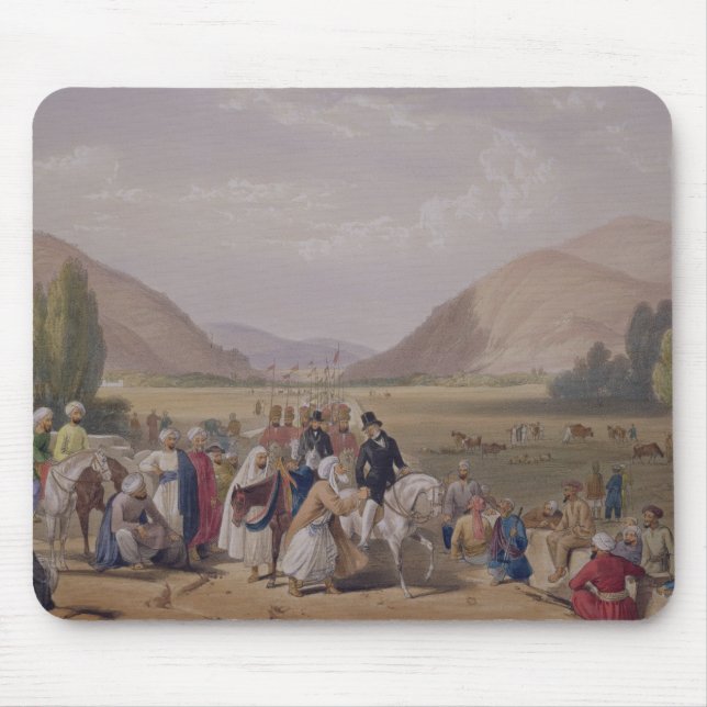 Mousepad A entrada em Caubul de Killa-Kazee, 'de S (Frente)