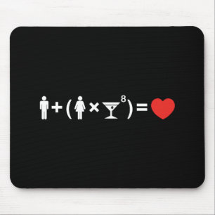 Mousepad A Equação do Amor para as Mulheres