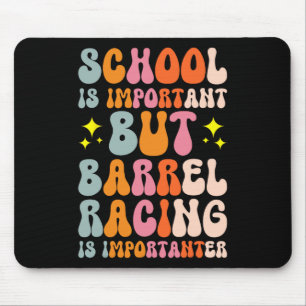 Mousepad A Escola É Importante, Mas A Corrida Rrel É Import
