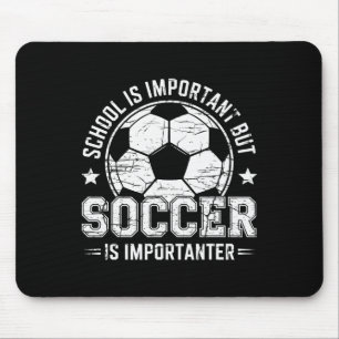 Mousepad A Escola É Importante Mas O Futebol É Mais Importa