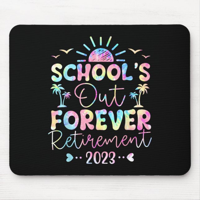 Mousepad A Escola Seca Sempre Aposentou Aposentação de Prof (Frente)