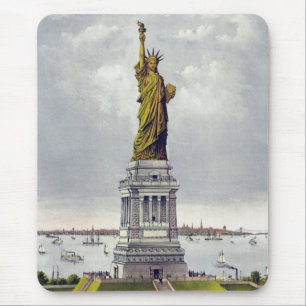 Mousepad A Estátua da Liberdade, A Grande Estátua de Bartho