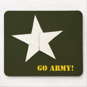 Mousepad a estrela do exército, vai exército!