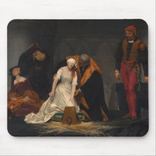 Mousepad A execução da senhora Jane Cinzento