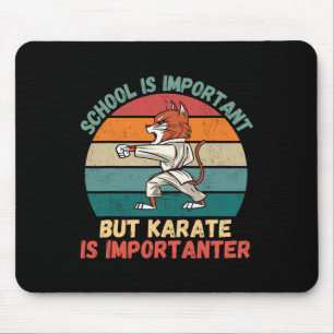 Mousepad A Faculdade De Gatos Fofos Vintage É Importante Ka