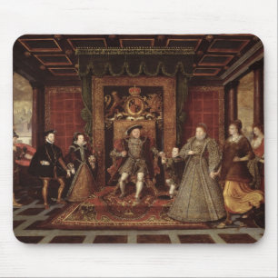 Mousepad A família de Henry VIII: