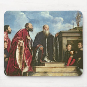 Mousepad A família de Vendramin, 1543-47 (óleo em canvas)