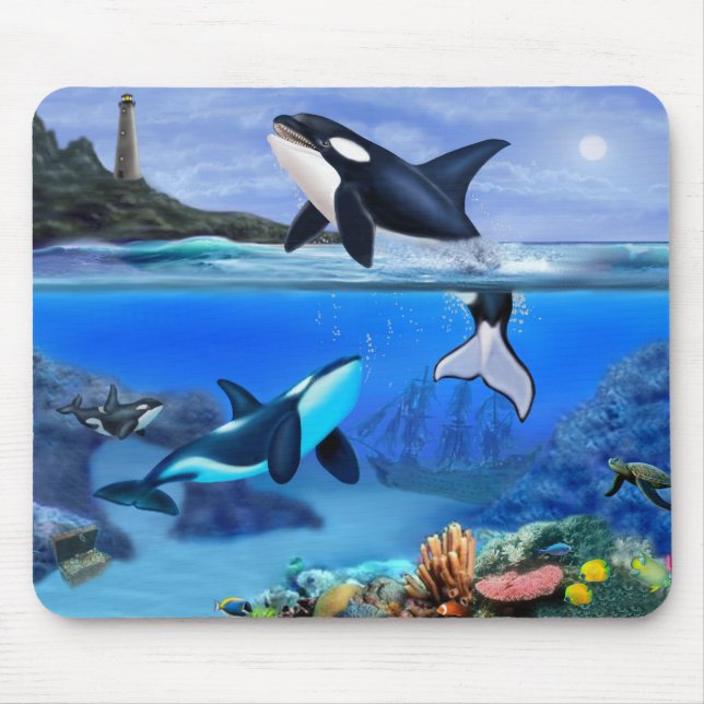 Mousepad A Família Orca (Frente)