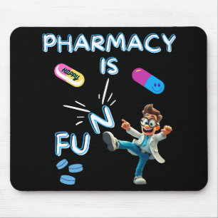 MOUSEPAD A FARMACIA É DIVERTIDA SEM O "N"