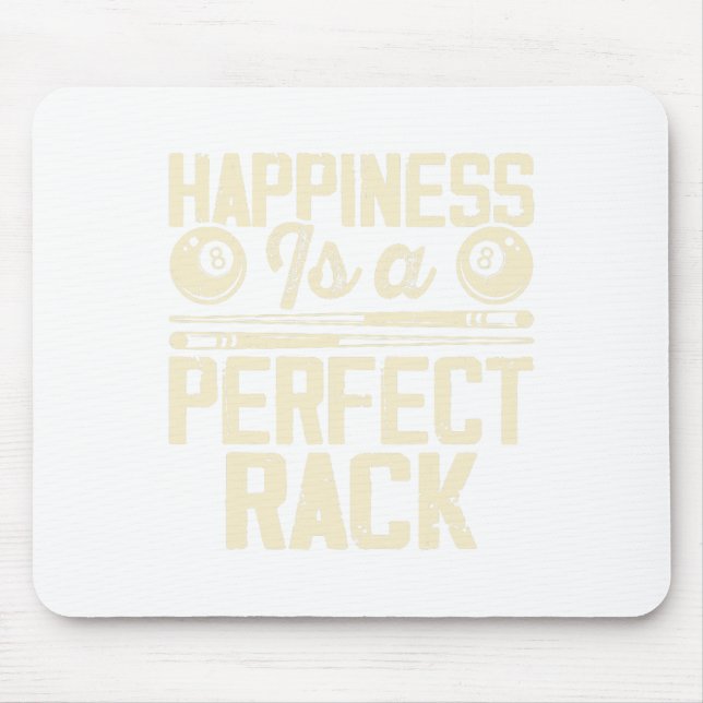 Mousepad A Felicidade É Um Rack 2 Perfeito (Frente)