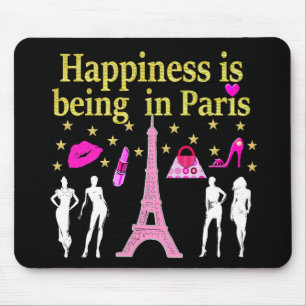 MOUSEPAD A FELICIDADE ESTÁ SENDO EM PARIS