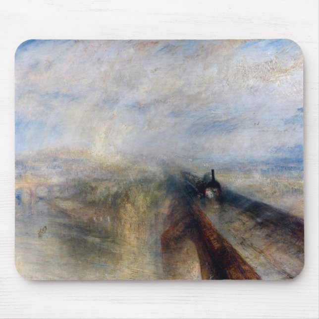 Mousepad A ferrovia ocidental Excelente, William Turner, 18 (Frente)
