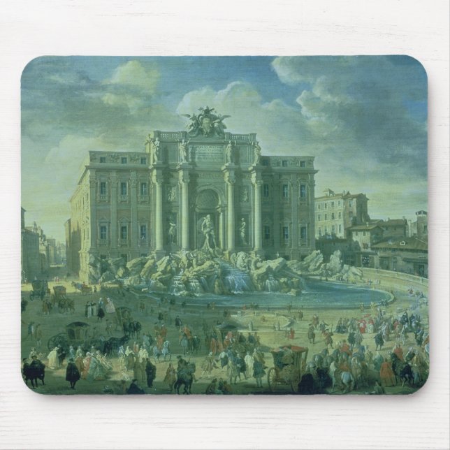 Mousepad A fonte do Trevi em Roma, 1753-56 (Frente)