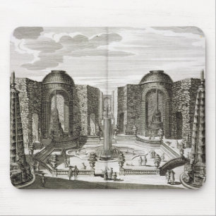 Mousepad A fonte no labirinto no prazer principesco