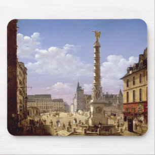 Mousepad A fonte no lugar du Chatelet