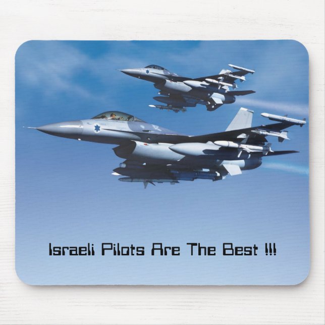 Mousepad A força aérea israelita, pilotos israelitas é o (Frente)