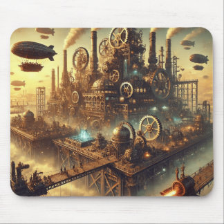 Mousepad A Forja Industrial Acima das Nuvens