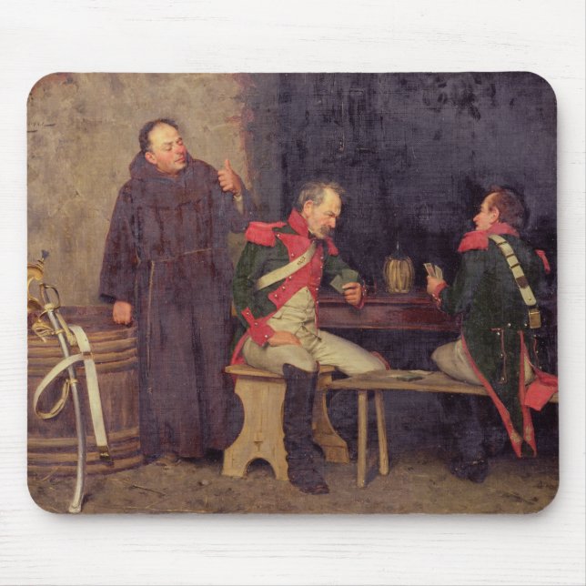 Mousepad A fraude (óleo nas canvas) (um dos pares - veja (Frente)