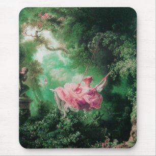 Mousepad A Fúchsia cor-de-rosa verde-NASCENTE