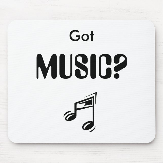 Mousepad a_funny_music_note_000, obtido, MÚSICA? (Frente)
