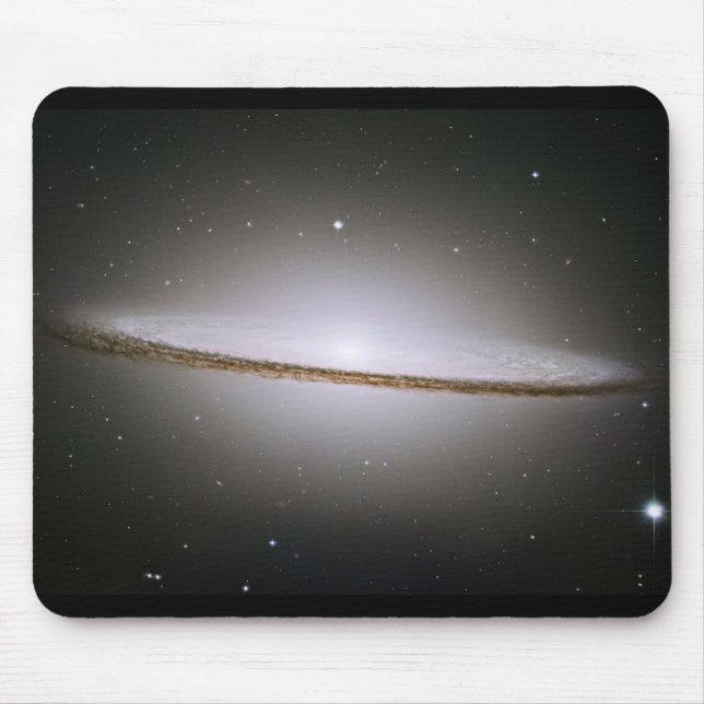 Mousepad A Galáxia Sombero (Frente)