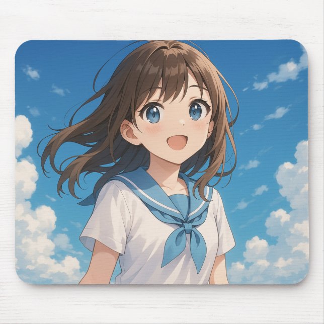 Mousepad A Girl under the Summer Sky (Frente)