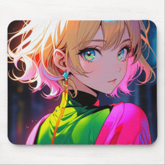 Mousepad A Girl Who Carries the Light of Dreams