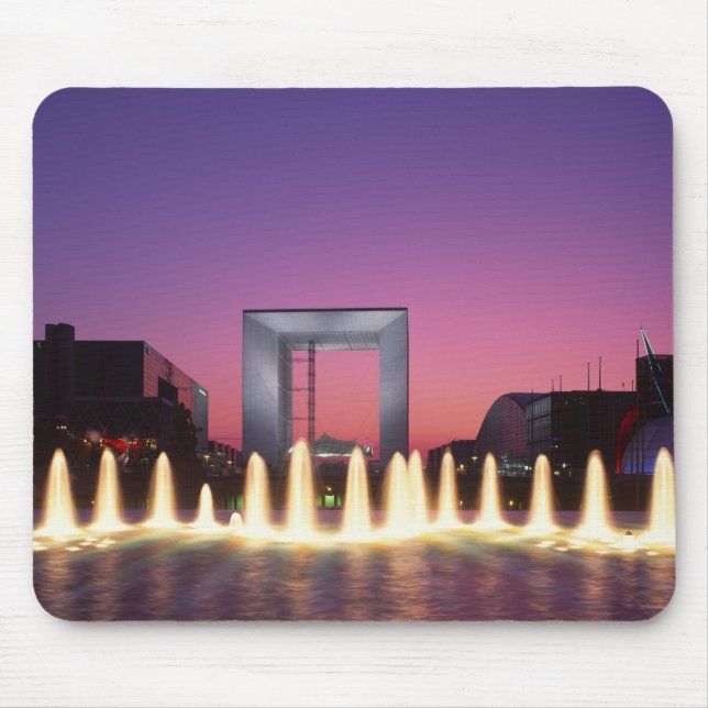 Mousepad A Grande Arche, La Defense, Paris, França (Frente)