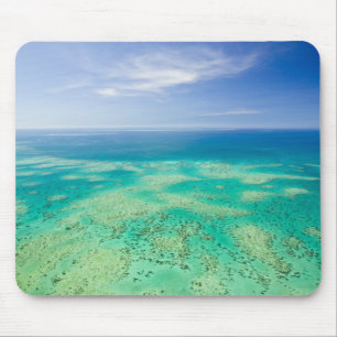 Mousepad A Grande Barreira de Coral, vista aérea da Ilha Ve