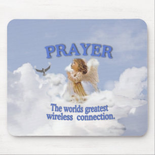 Mousepad A grande conexão sem fio dos mundos angélicos da