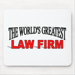 Mousepad A grande empresa de advocacia do mundo