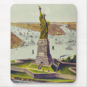 Mousepad A Grande Estátua de Bartholdi, Estátua da Liberdad