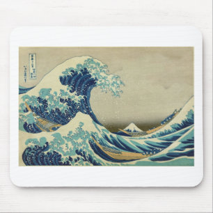 Mousepad A grande onda fora de Kanagawa por Katsushika