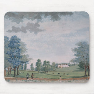 Mousepad A grandes casa e parque em Chawton, c.1780