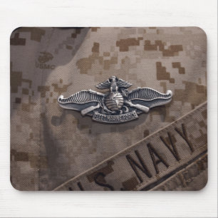 Mousepad A guerra recrutada da força marinha de frota