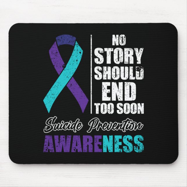 Mousepad A história da depressão masculina deve terminar co (Frente)