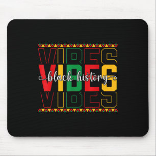 Mousepad A História Negra Vibe a Liberdade Africana America