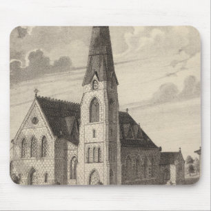 Mousepad A Igreja de Peter e residência paroquial da Rua