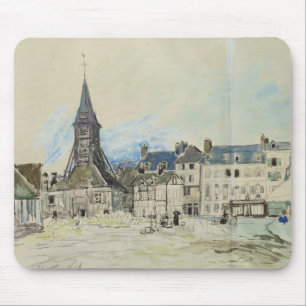 Mousepad A igreja de Sainte-Catherine, Honfleur, 1864