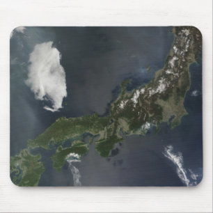 Mousepad A ilha principal de Japão, Honshu