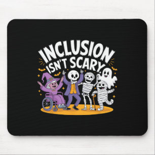 Mousepad A inclusão não é assustadora, professor esqueleto