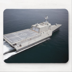 Mousepad A independência litoral 3 do navio de combate