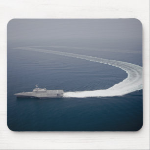 Mousepad A independência litoral 4 do navio de combate