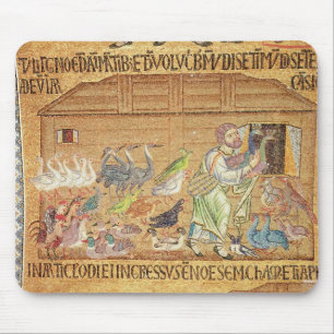 Mousepad A inundação, do vestíbulo, detalhe de Noah