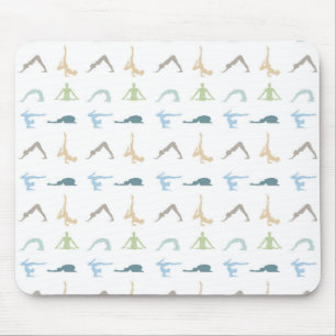 Mousepad A ioga levanta a meditação do mindfulness da