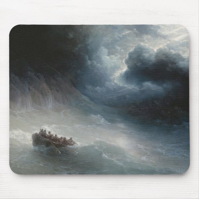 Mousepad A ira dos mares (por Ivan Aivazovsky) (Frente)